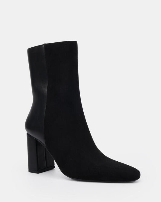 Image of Boots. Productname: Koel: Black - Women's Boot High Heel in Black colour by brand - Novo