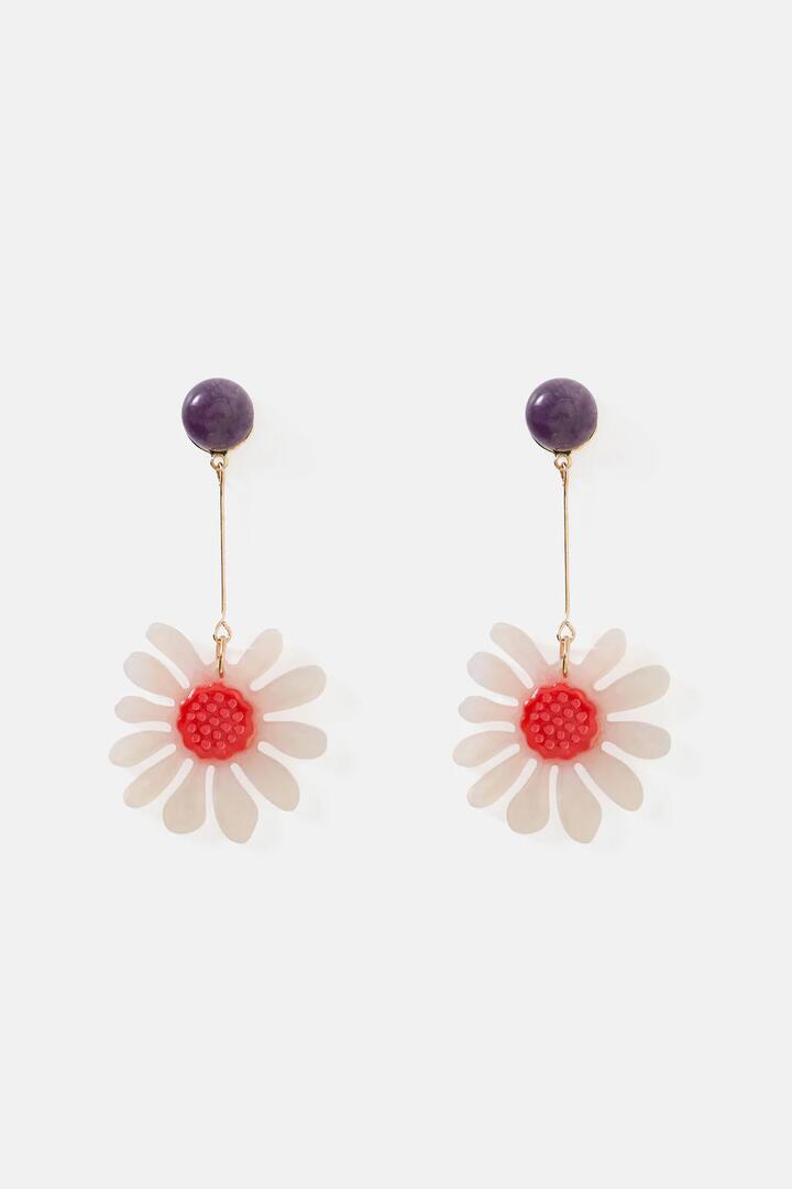 Image of Earrings. Productname: Blooming Daisy Earrings in Multi colour by brand - Gorman