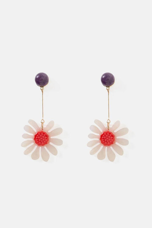 Image of Earrings. Productname: Blooming Daisy Earrings in Multi colour by brand - Gorman