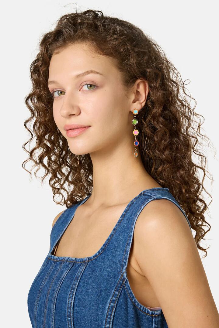 Image of Earrings. Productname: Benne Earrings in Multi colour by brand - Gorman
