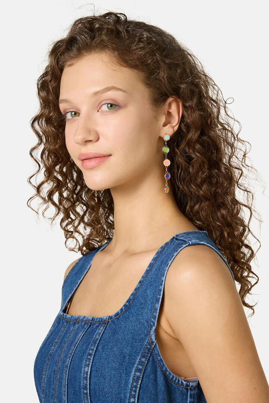 Image of Earrings. Productname: Benne Earrings in Multi colour by brand - Gorman