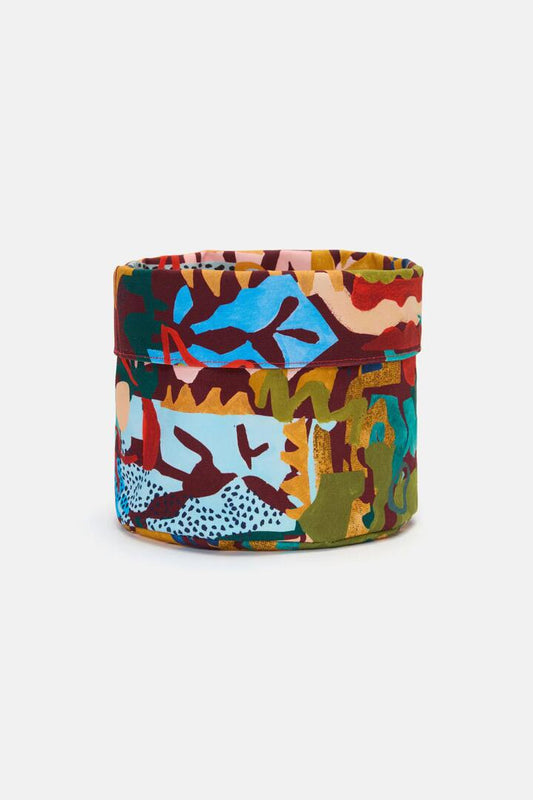 Image of Decor. Productname: Spotted Rhythm Planter Large in Print colour by brand - Gorman