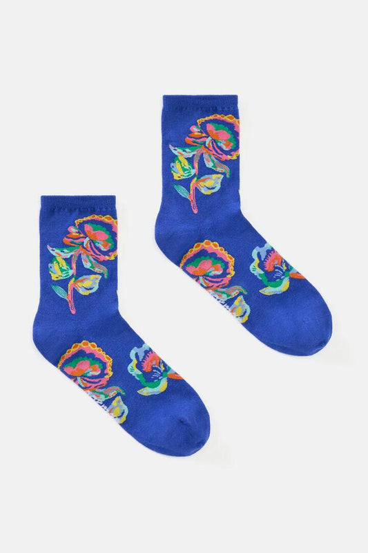Image of Socks. Productname: Floral Symphony Crew Sock W in Multi colour by brand - Gorman