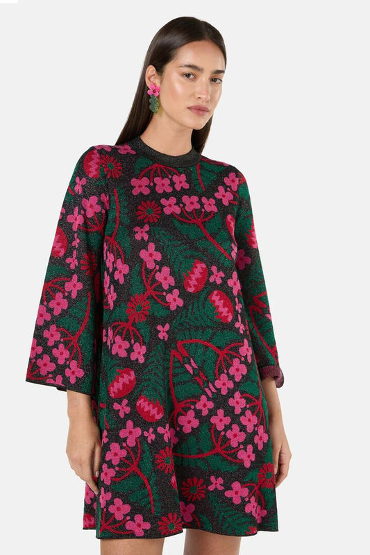 Image of Dresses. Product name - Metamorphosis Knit Dress in Print colour by brand - Gorman