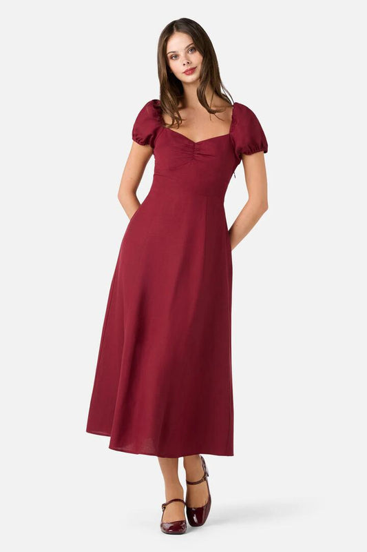 Image of Dresses. Productname: Frankie Midi Dress in Teal colour by brand - Princess Highway