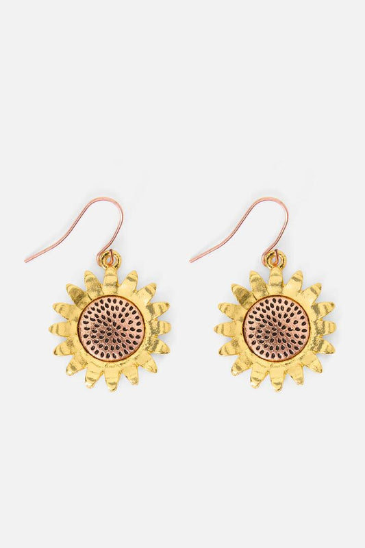 Image of Earrings. Productname: Sunflower Earrings in Multi colour by brand - Princess Highway