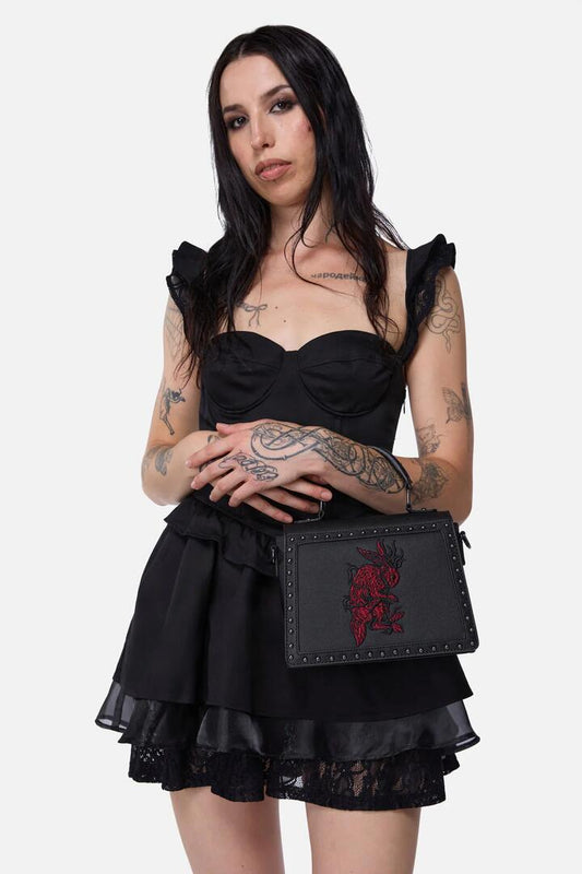 Image of Bags. Productname: Jackalope Goth Bag in Black colour by brand - Dangerfield