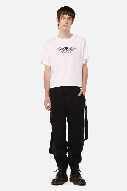 Image of T-Shirts. Productname: Butterfly Scientific Tee in White colour by brand - Black Friday