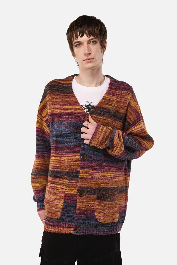 Image of Blouses. Productname: Swarm Gradient Cardi in Multi colour by brand - Black Friday