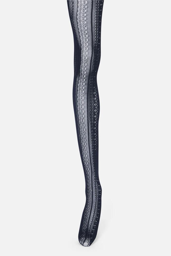 Image of Lingerie. Productname: Black Lacey Tights in Black colour by brand - Princess Highway