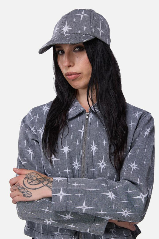 Image of Jeans. Productname: Odette Denim Cap in Black colour by brand - Dangerfield