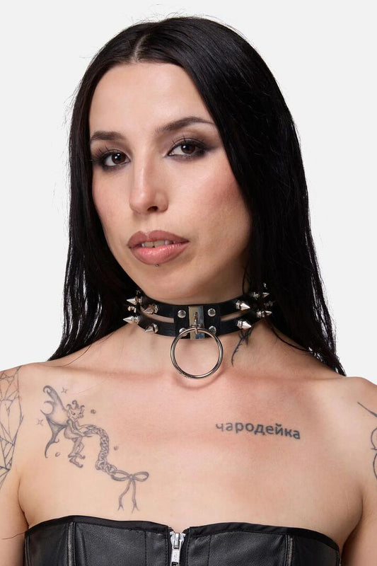 Image of Jewelry. Productname: Statement Choker in Black colour by brand - Black Friday