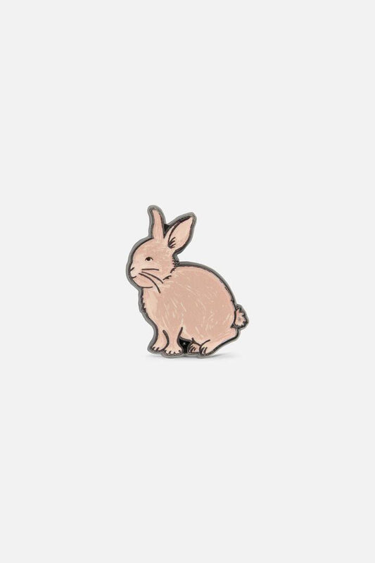 Image of Jewelry. Productname: Lola Rabbit Pin in Cream colour by brand - Princess Highway
