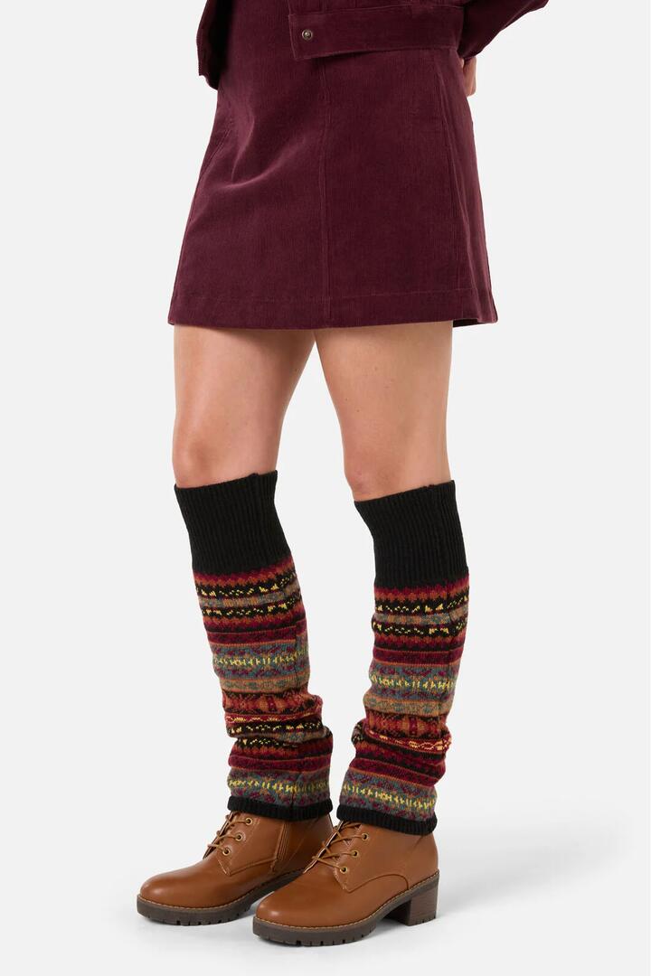 Image of Lingerie. Productname: Black Nordic Leg Warmers in Black colour by brand - Princess Highway