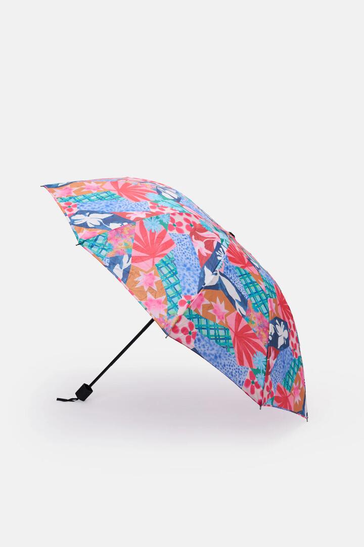 Image of Rain Umbrellas. Productname: Montage Print Umbrella in Print colour by brand - Gorman