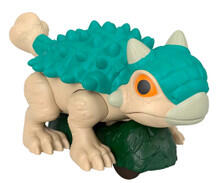 Image of Action Figures. Product name - Imaginext Jurassic World Rebirth Ankilosaurus in colour by brand - Toymate