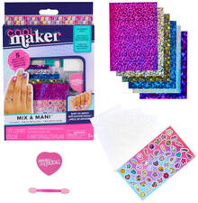 Image of Toys. Product name - Cool Maker Mix & Mani Foil Nail Kit in colour by brand - Toymate