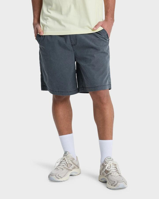 Image of Accessories. Productname: Quiksilver Mens Taxer 19" Walkshorts Black - in Black colour by brand - Quiksilver