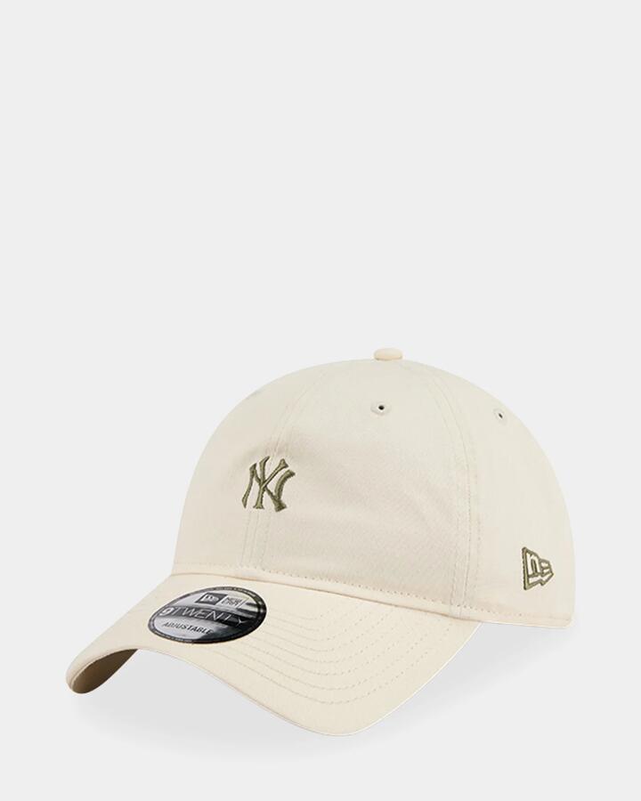 Image of Hats. Productname: New Era 9Twenty New York Yankees Cap Beige - in Beige colour by brand - New Era