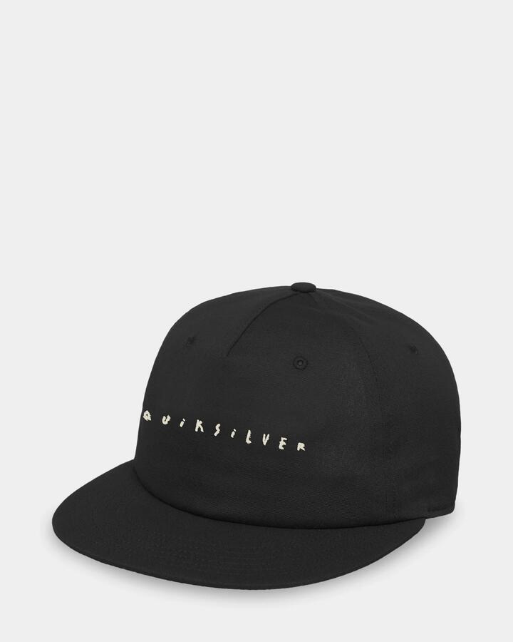 Image of Shoes. Productname: Quiksilver Mens Drifter Canvas Cap True Black - in True Black colour by brand - Quiksilver