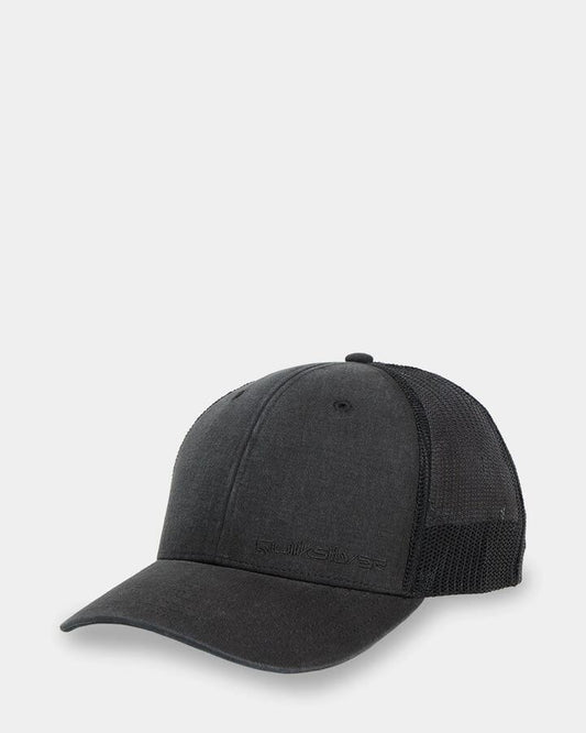 Image of Hats. Productname: Quiksilver Mens Down The Hatch Cap True Black - in True Black colour by brand - Quiksilver