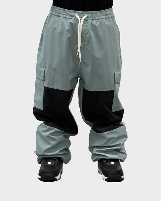 Image of Shoes. Product name - DC Shoes Mens 25 Dc Cargo Snow Pants Mint in Mint colour by brand - DC Shoes