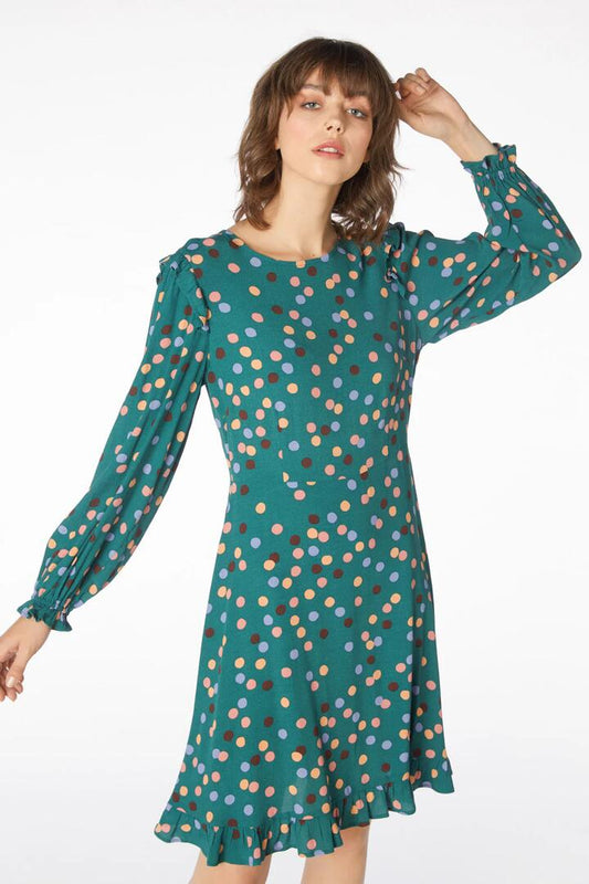 Image of Dresses. Productname: Confetti Dress in Teal colour by brand - Princess Highway