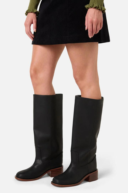 Image of Boots. Productname: Black Riding Boot in Black colour by brand - Princess Highway