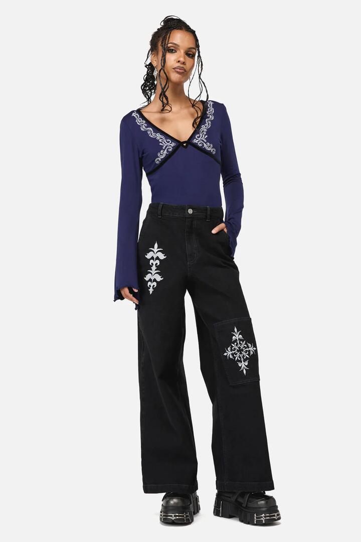 Image of Jeans. Productname: Noble Jeans in Black colour by brand - Black Friday