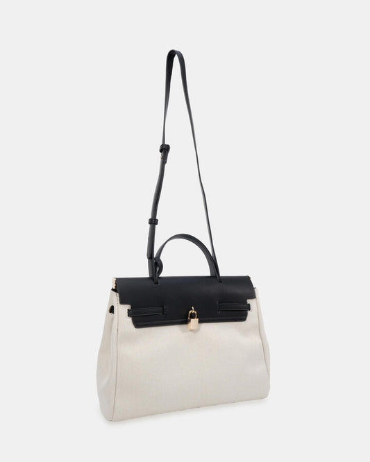 Image of Bags. Productname: Abraxas: Black/linen - Women's Novo Bags in Black/Linen colour by brand - Novo