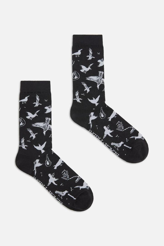 Image of Socks. Productname: Corbeau Socks in Black colour by brand - Black Friday