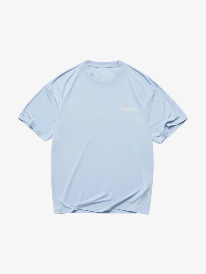 Image of T-Shirts. Productname: Represent Team 247 Oversized Tee in Glacier colour by brand - Represent