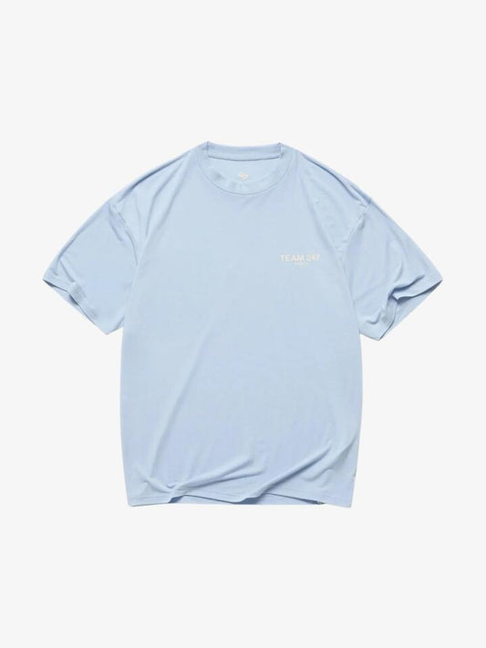 Image of T-Shirts. Productname: Represent Team 247 Oversized Tee in Glacier colour by brand - Represent