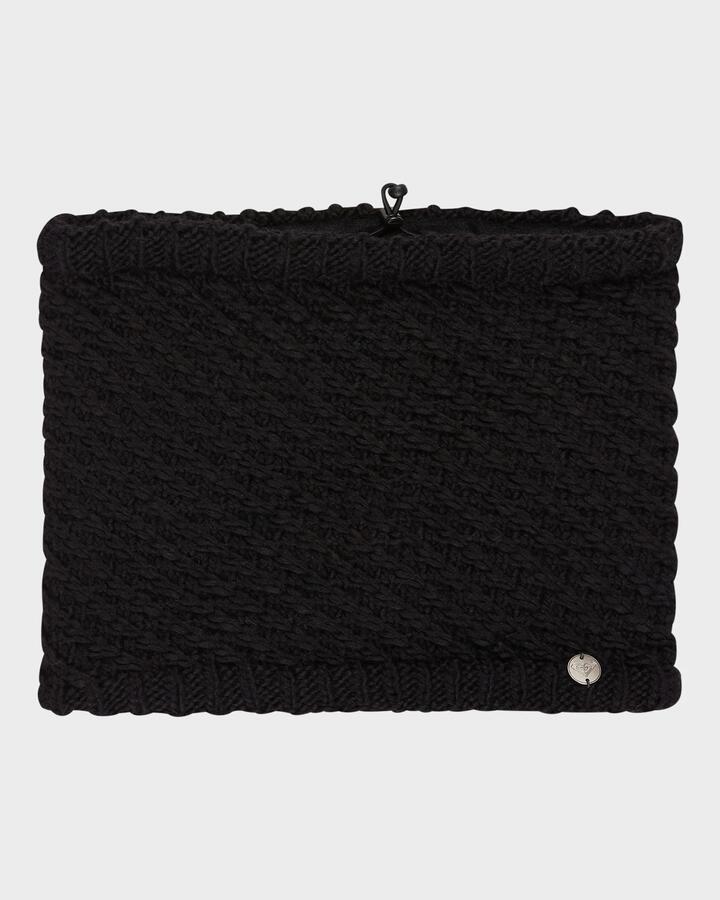 Image of Accessories. Product name - Roxy Womens Blizzard Neck Warmer True Black in True Black colour by brand - Roxy