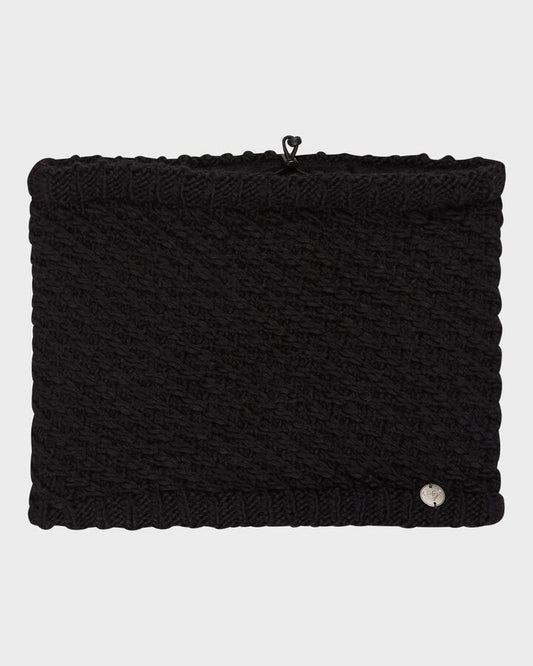Image of Accessories. Product name - Roxy Womens Blizzard Neck Warmer True Black in True Black colour by brand - Roxy