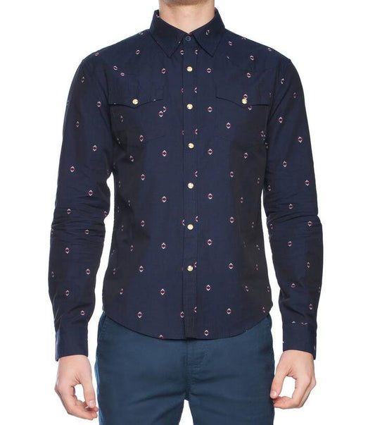 Image of Shirts. Productname: Mineral LS Shirt in Black colour by brand - Revival