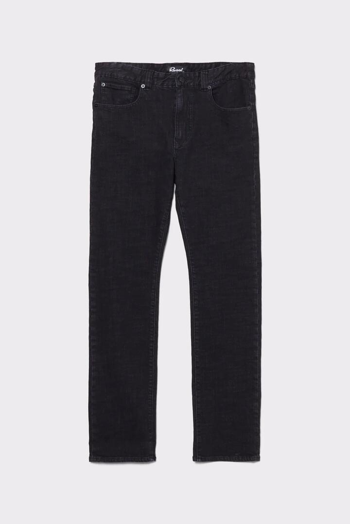 Image of Jeans. Productname: Donnie Jeans in Black colour by brand - Revival