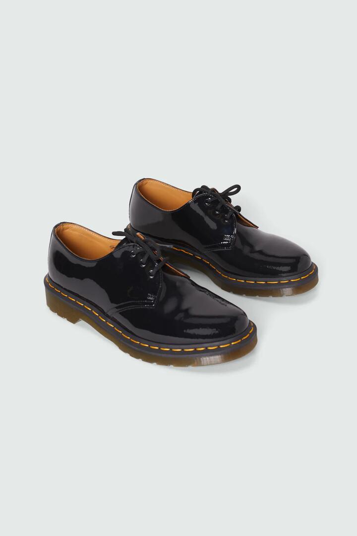 Image of Shoes. Productname: 1461 Patent Lamper in Black colour by brand - Dangerfield