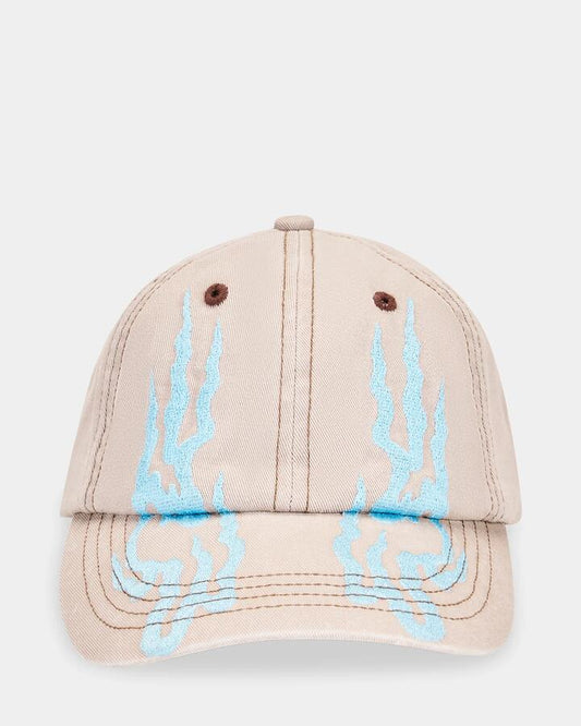 Image of Hats. Product name - Epokhe Womens Thomas Townend Art Series Cap Khaki / Blue in Khaki / Blue colour by brand - Epokhe