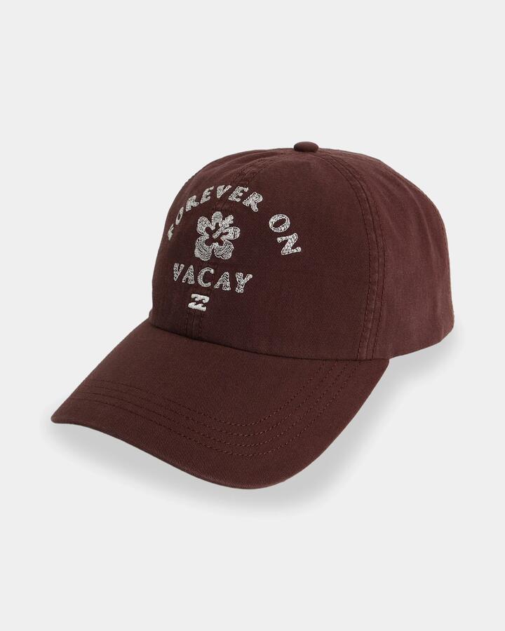 Image of Hats. Product name - Billabong Womens Forever On Vacay Cap Esspresso in Esspresso colour by brand - Billabong