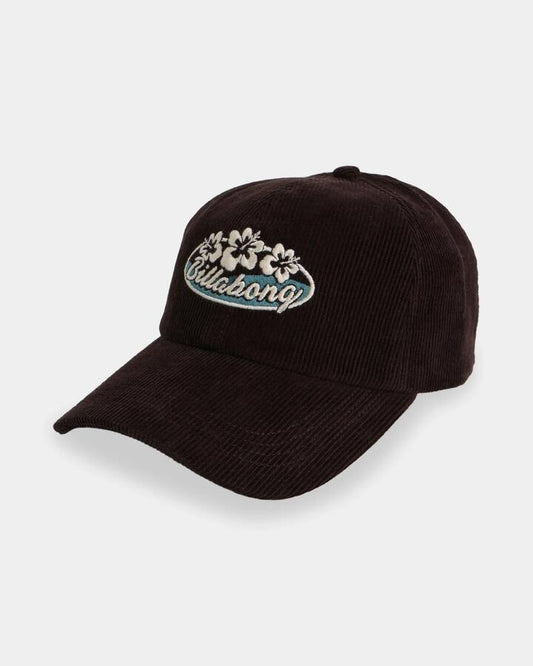 Image of Hats. Product name - Billabong Womens Classic Vibes Dad Cap Black Sands in Black Sands colour by brand - Billabong