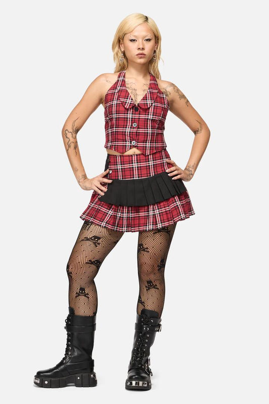 Image of Lingerie. Productname: Skull Tights in Black colour by brand - Black Friday