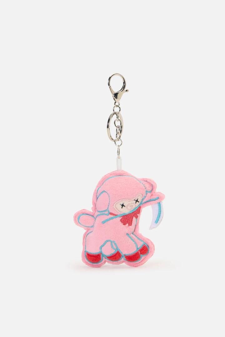 Image of Charms. Productname: Creeps Lamb Bag Charm in Pink colour by brand - Dangerfield