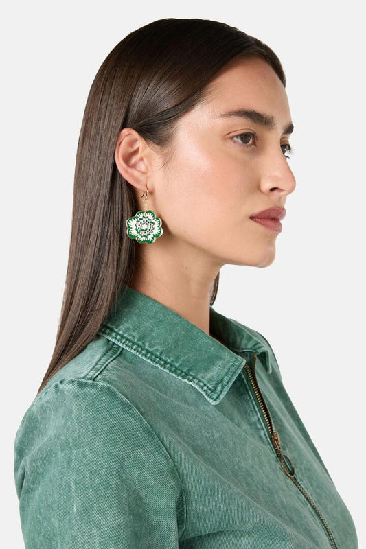 Image of Earrings. Product name - Margaux Earrings in Multi colour by brand - Gorman