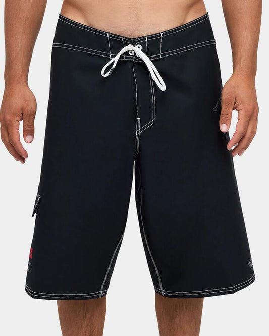 Image of Swimwear. Product name - Billabong Mens Immortal Pro 23" Boardshorts Black in Black colour by brand - Billabong
