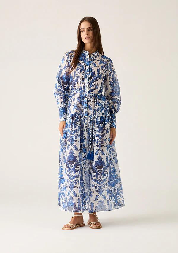 Image of Dresses. Productname: Adrianna Shirt Dress in Adrianna Print colour by brand - MOS The Label