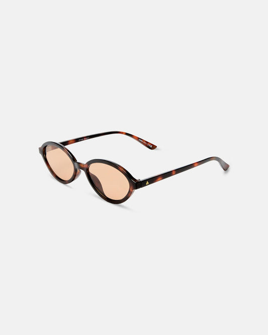 Image of Sunglasses. Product name - Aire Pyxis Sunglasses Dark Tort Vegan in Dark Tort colour by brand - Novo