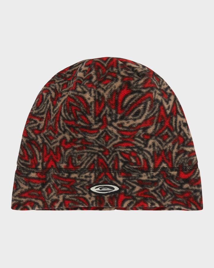 Image of Hats. Product name - Quiksilver Jackson Fleece Beanie Saturn Fallen Rock in Saturn Fallen Rock colour by brand - Quiksilver
