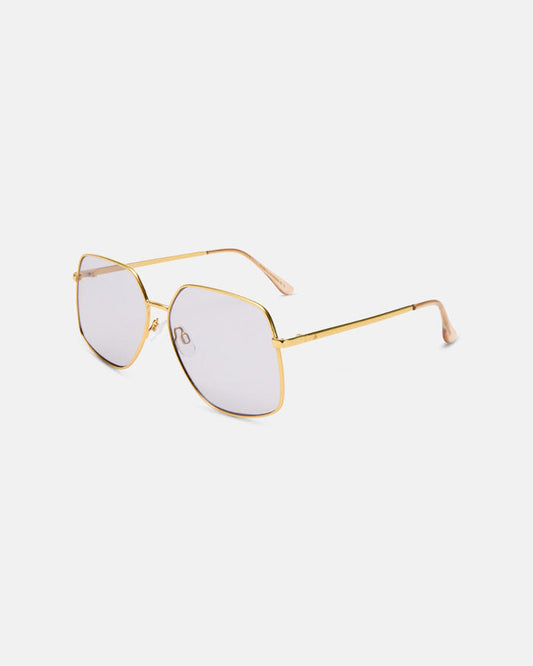 Image of Sunglasses. Product name - Aire Altair Sunglasses Gold/sand Vegan in Gold/Sand colour by brand - Novo