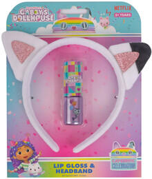 Image of Accessories. Product name - Gabby's Dollhouse Lip Gloss & Headband in colour by brand - Toymate